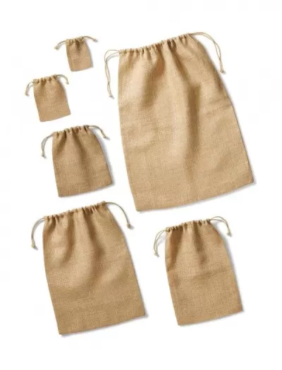 Saculet din iuta - Jute Stuff Bag