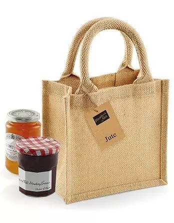 Sacosa Cadou din Iuta - Jute Petite Gift Bag